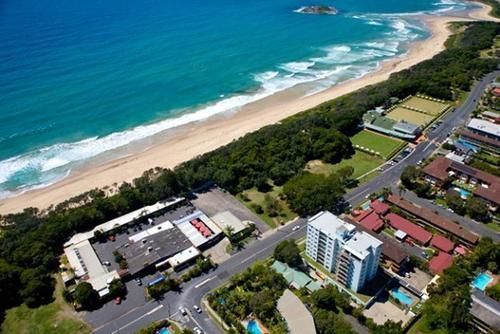 Park Beach Hotel Motel Coffs Harbour Buitenkant foto